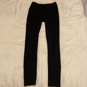 XS black leggings